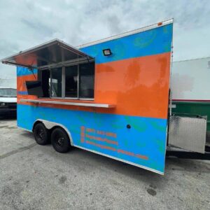 custom 16’ food trailer